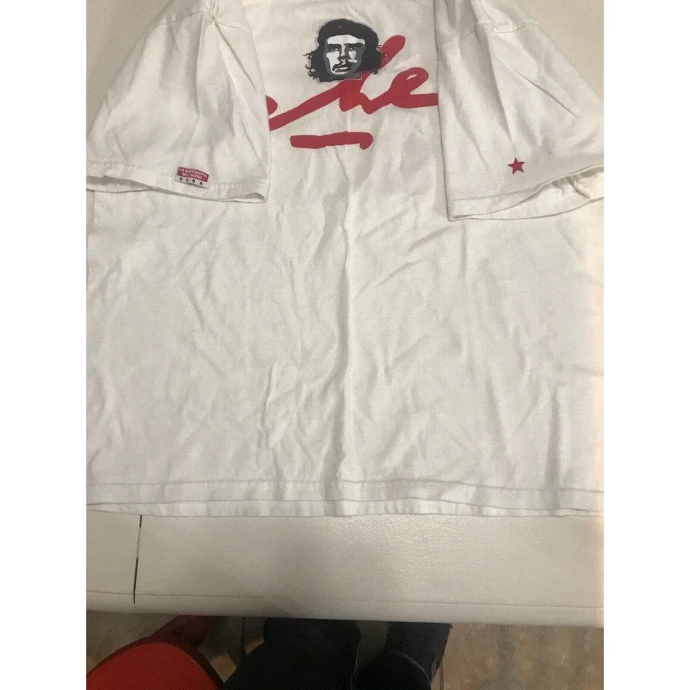 La bodeguita Del Medio Cuba Shirt Men Size L White